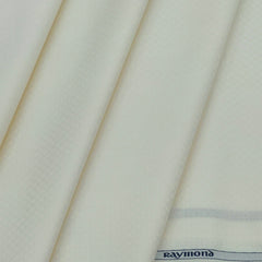 Shirt Fabric Raymond 100% Cotton Dobby Colour Beige