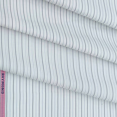 Shirt Fabric Raymond 100% Cotton Lining Colour Grey N White