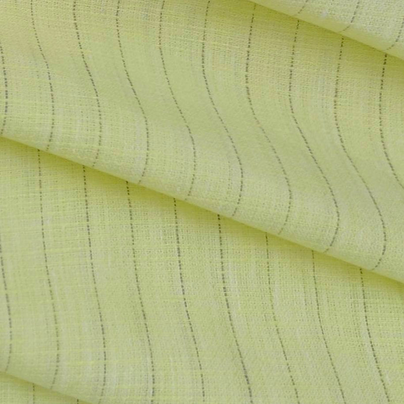 Shirt Fabric Raymond Pure Linen Lining Colour Greenish N Off White