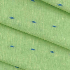 Shirt Fabric Raymond Pure Linen Dobby Colour Mantis Green
