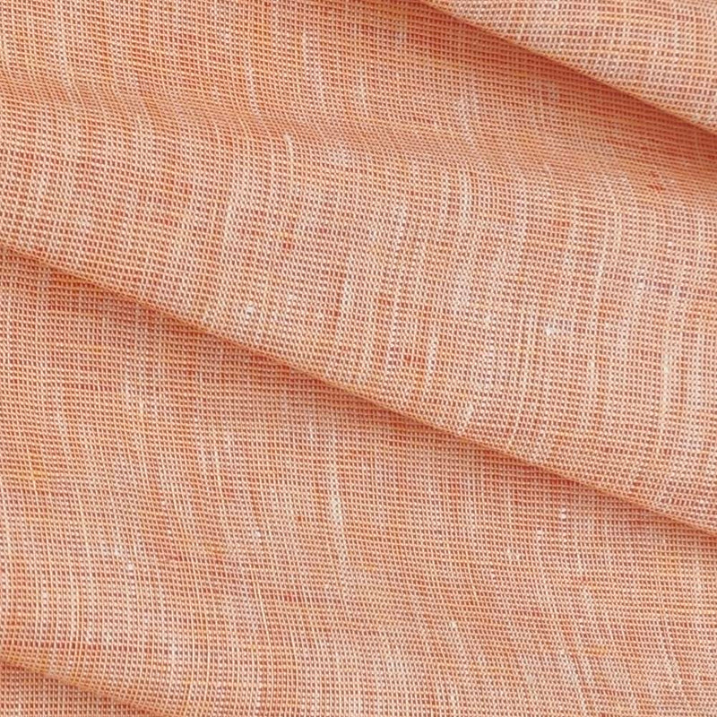 Shirt Fabric Raymond Pure Linen Plain Colour Bubblegum Pink