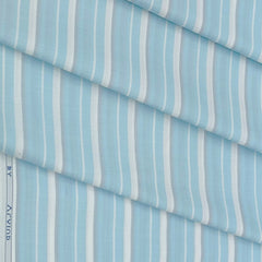 Shirt Fabric Arvind Cotton Blended Formal Lining Colour Powder Blue N Coin Grey