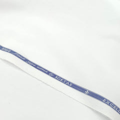 Shirt Fabric Soktas 200/2 Finest Giza Cotton Plain White