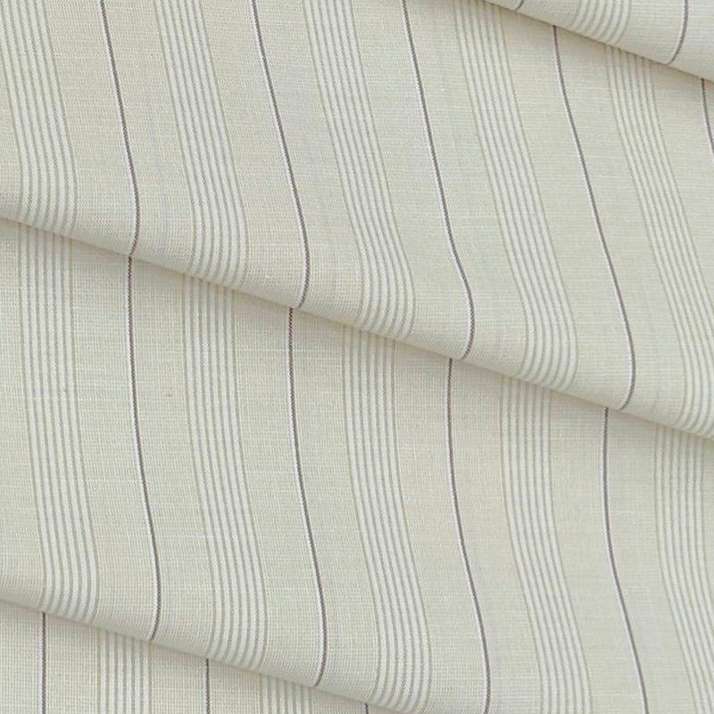Shirt Fabric Arvind Cotton Blended Formal Lining Colour Off White N Light Brown