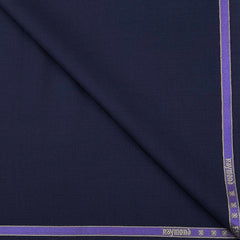 Trouser Fabric Raymond Wool Blended Dobby Colour Blue