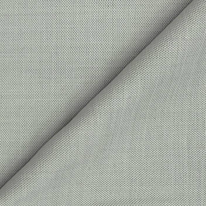 Trouser Fabric Raymond Wool Blended Plain Colour Off White