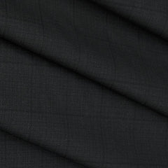 Trouser Fabric Raymond PV Check Colour Charcoal Grey