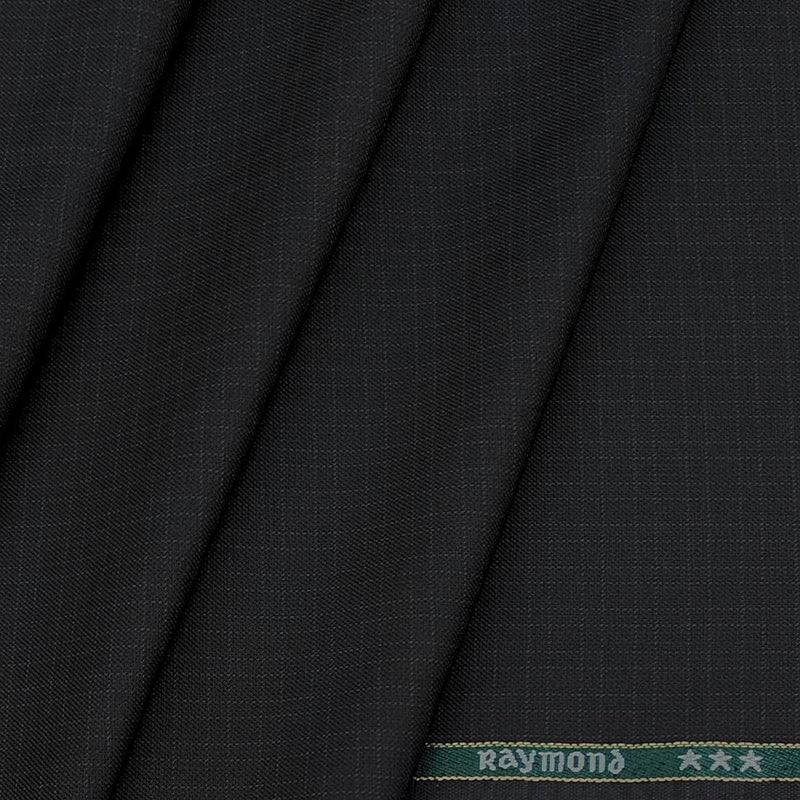 Trouser Fabric Raymond PV Pin Check Colour Black
