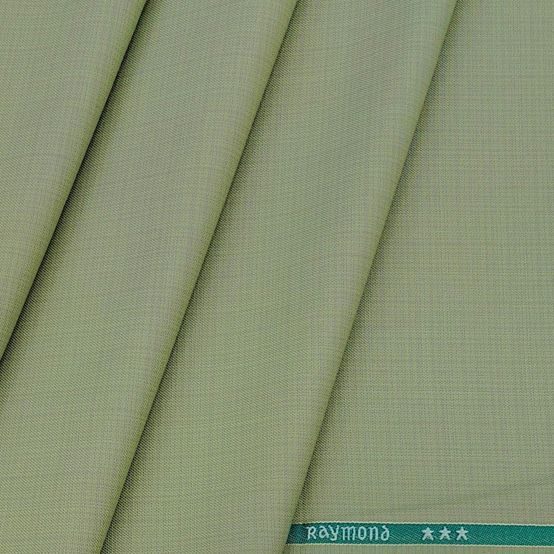 Trouser Fabric Raymond PV Check Colour Pista Green