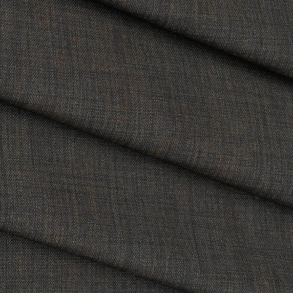 Trouser Fabric Raymond PV Self Check Colour Wood Brown