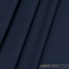 Trouser Fabric Raymond PV Self Check Colour Resolution Blue