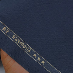 Trouser Fabric Raymond PV Self Check Colour Resolution Blue