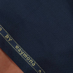Trouser Fabric Raymond PV Dobby Colour Dark Blue