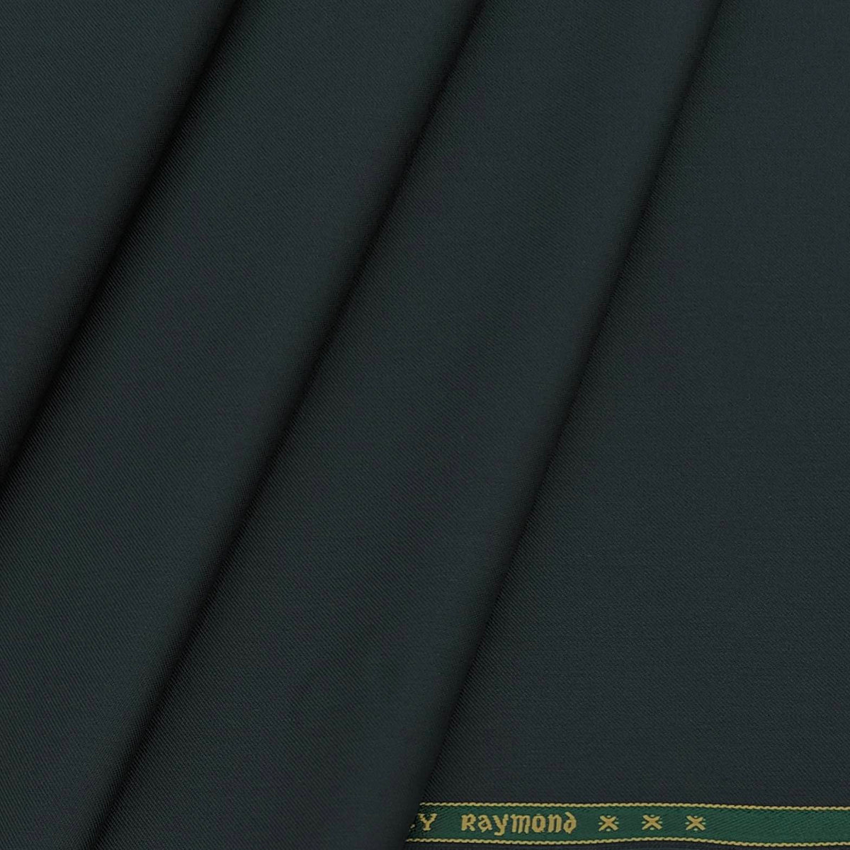 Trouser Fabric Raymond PV Plain Colour Dark Greenish Grey