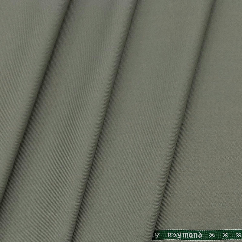 Trouser Fabric Raymond PV Plain Colour Light Sage Green