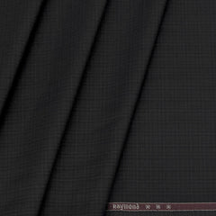 Trouser Fabric Raymond PV Check Colour Starbucks Brown