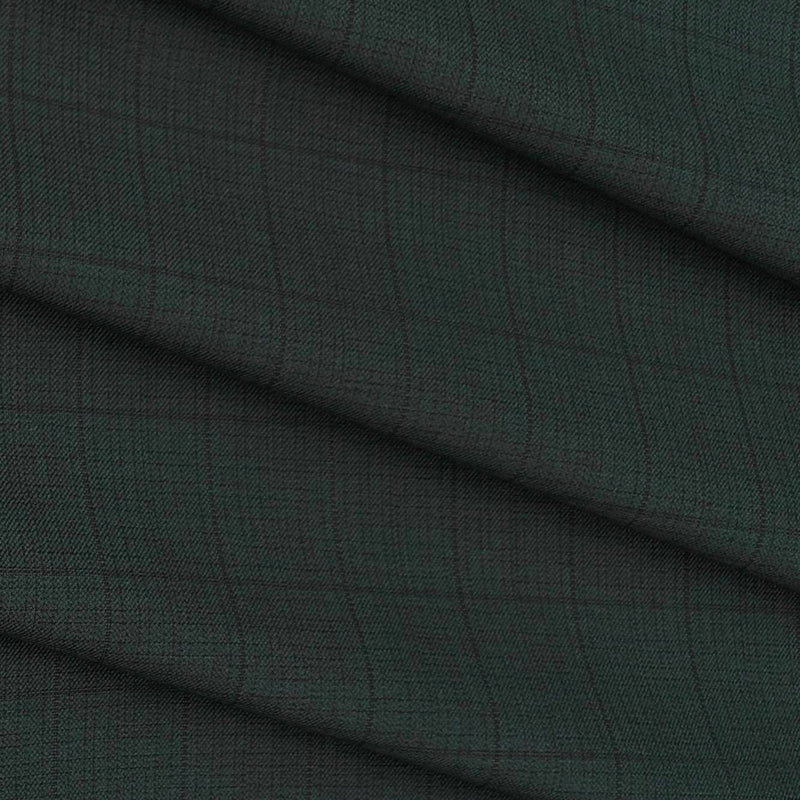 Trouser Fabric Raymond PV Check Colour Greenish Grey