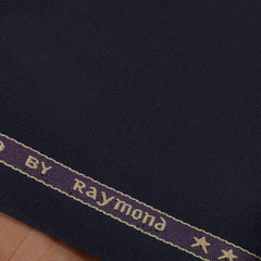 Trouser Fabric Raymond PV Check Colour Berry Blue