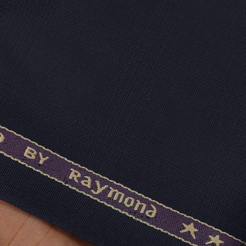 Trouser Fabric Raymond PV Check Colour Berry Blue