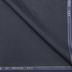 Trouser Fabric Raymond PV Check Colour Greyish Blue N Brown