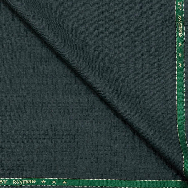 Trouser Fabric Raymond PV Check Colour Midnight Green