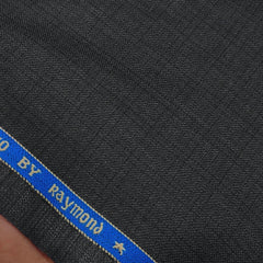 Trouser Fabric Raymond PV Check Colour Pebble Grey