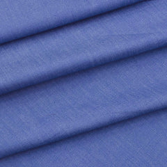 Shirt Fabric ManTire Pure Cotton Plain Denim Colour Denim Blue