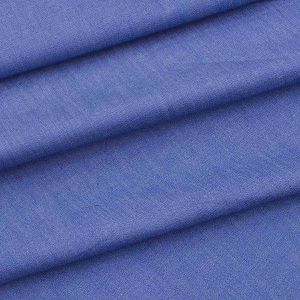 Shirt Fabric ManTire Pure Cotton Plain Denim Colour Denim Blue