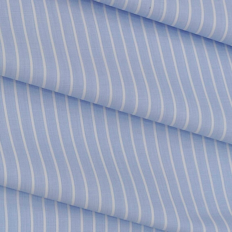 Shirt Fabric Soktas 100% Cotton Lining Colour Light Blue