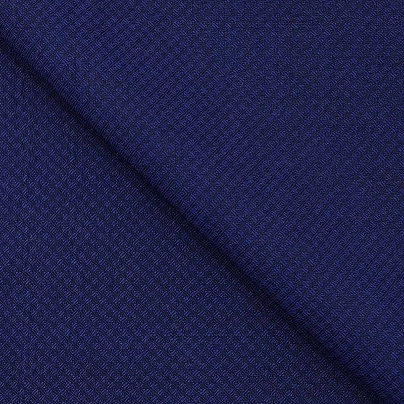 Trouser Fabric Raymond 45% Wool Super 110’s Pin Dotted (Purplish Blue)