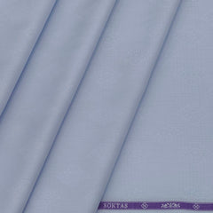 Shirt Fabric Soktas 100% Cotton Jacquard Colour Ice Blue