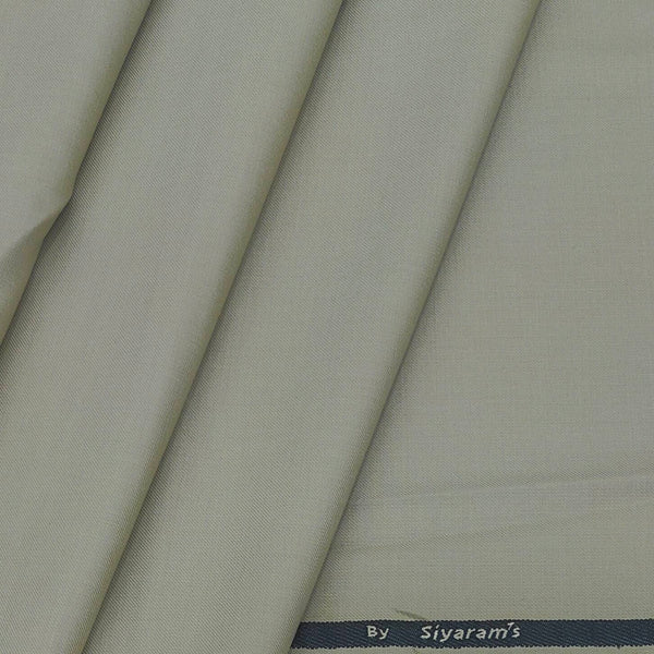 Trouser Fabric Siyaram T/R Plain Color Light Brown