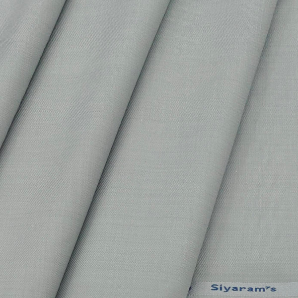 Trouser Fabric Siyaram T/R Check Color Cloud Grey