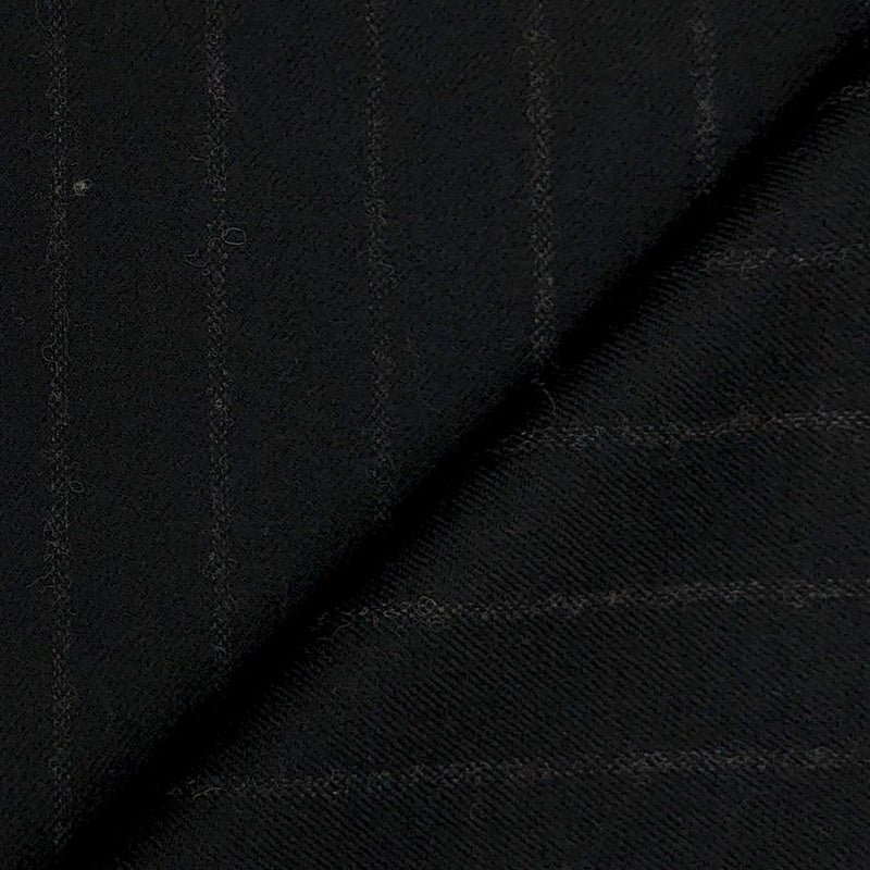 Tweed Blazer Fabric OCM 100% Wool Broad Lining Colour Black