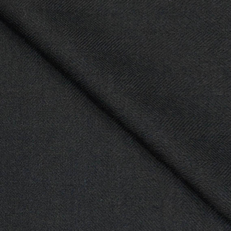 Tweed Blazer Fabric OCM Wool Blended Lining Colour Pubble Grey