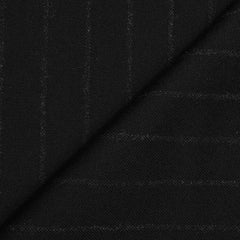 Tweed Blazer Fabric OCM Wool Blended Broad Lining Colour Black
