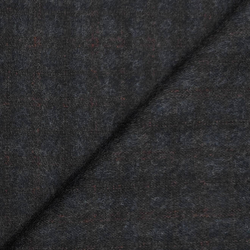 Tweed Blazer Fabric OCM 100% Wool Check Colour Grey N Brown