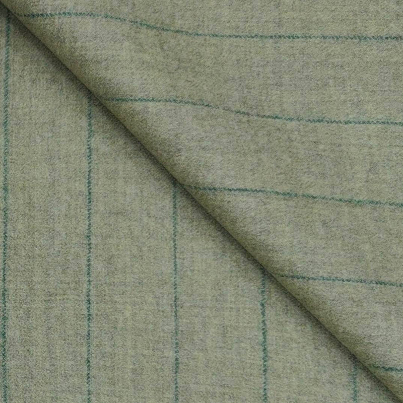 Tweed Blazer Fabric OCM 100s count 100% Wool Lining Colour Swamp Green