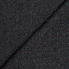Tweed Blazer Fabric OCM 100s count 100% Wool Lining Colour Dark Grey N Light Maroon