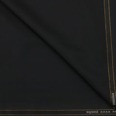 Suit Fabric Raymond Super 140s Wool Blended Dull Lining Color Black
