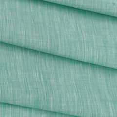 Shirt Fabric Raymond Pure Linen Plain Colour Light Green
