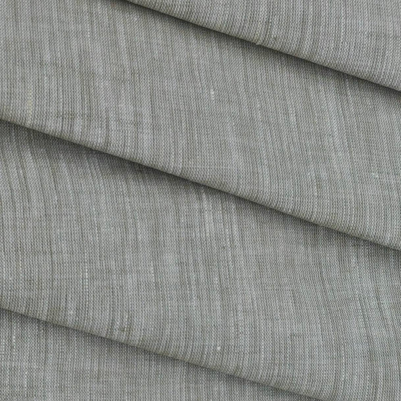 Shirt Fabric Raymond Pure Linen Plain Colour Brownish Grey