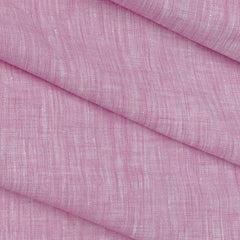Shirt Fabric Raymond Pure Linen Plain Colour Taffy Pink