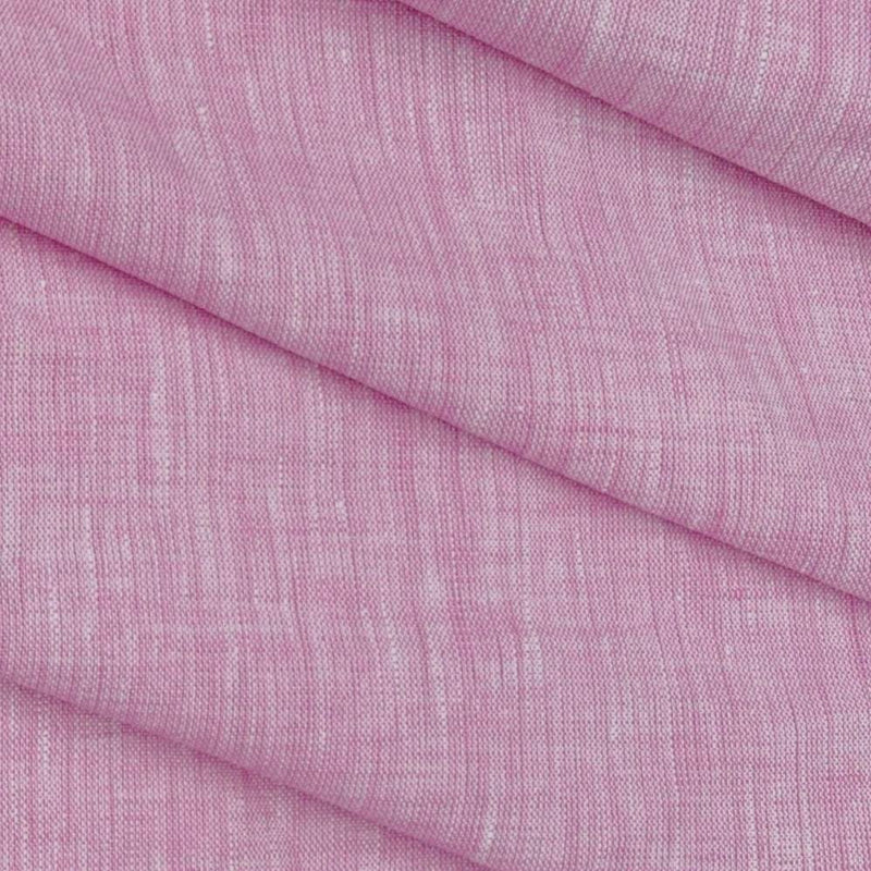 Shirt Fabric Raymond Pure Linen Plain Colour Taffy Pink