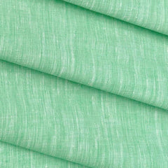 Shirt Fabric Raymond Pure Linen Plain Colour Mint Green