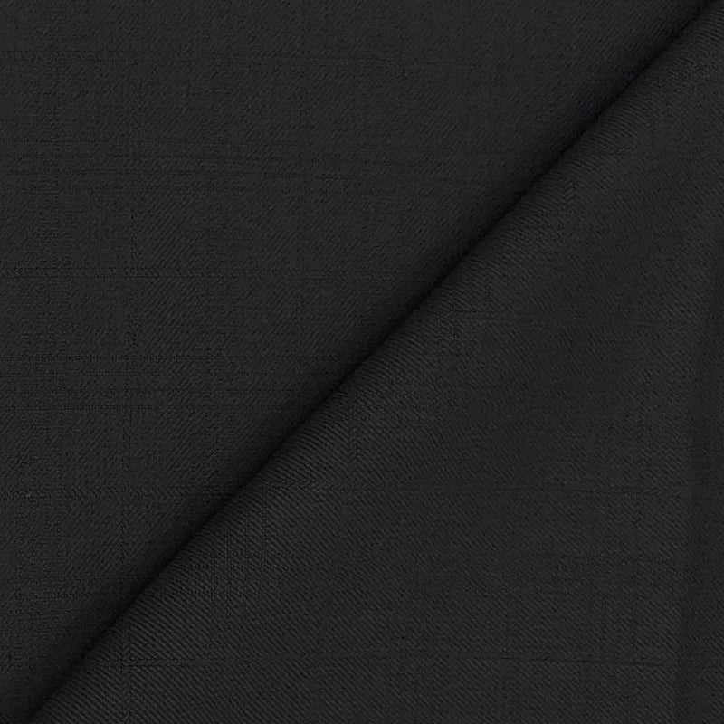 Suit Fabric Raymond Wool Blended Plain Color Bistre Brown
