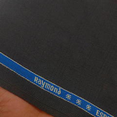 Suit Fabric Raymond Wool Blended Plain Color Bistre Brown