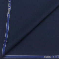 Suit Fabric Raymond Wool Blended Check Color Ding Blue