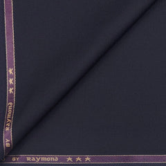 Suit Fabric Raymond Soft PV Mild Check Color Indigo Blue