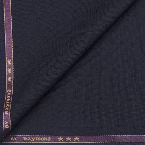 Suit Fabric Raymond Soft PV Mild Check Color Indigo Blue
